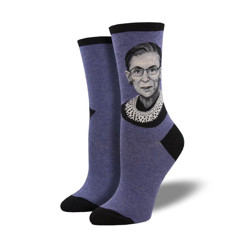 RUTH BADER GINSBURG PORTRAIT SOCKS