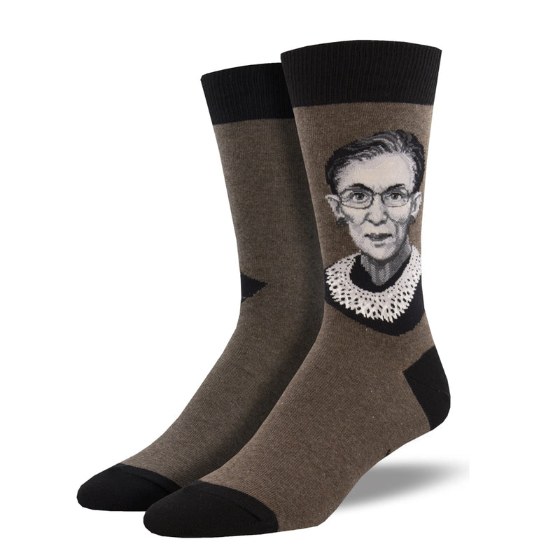 RUTH BADER GINSBURG PORTRAIT SOCKS