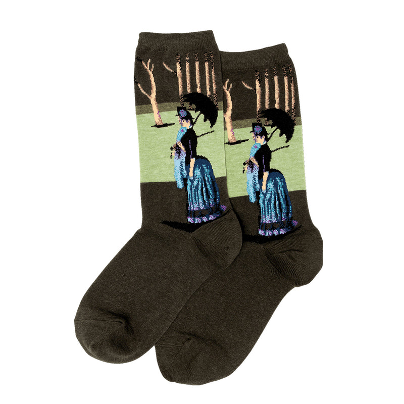 SEURATS A SUNDAY AFTERNOON SOCKS