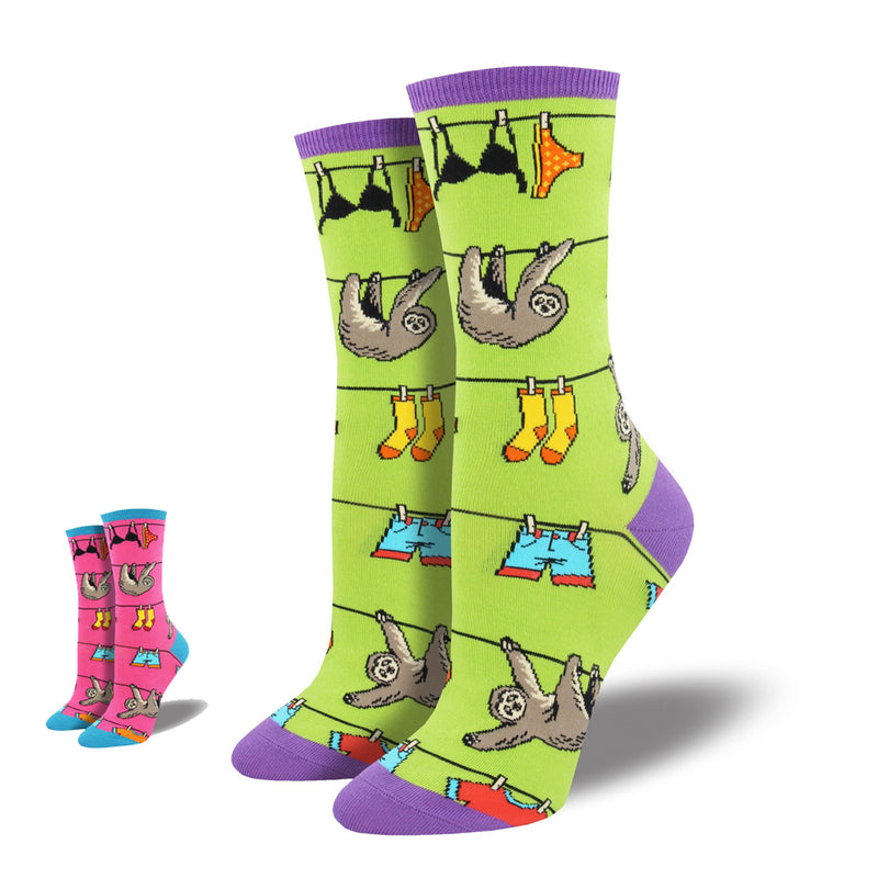 SLOTH ON A LINE SOCKS