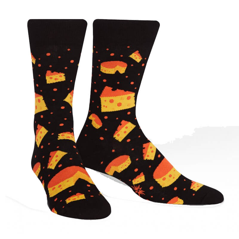 SPACE CHEESE SOCKS