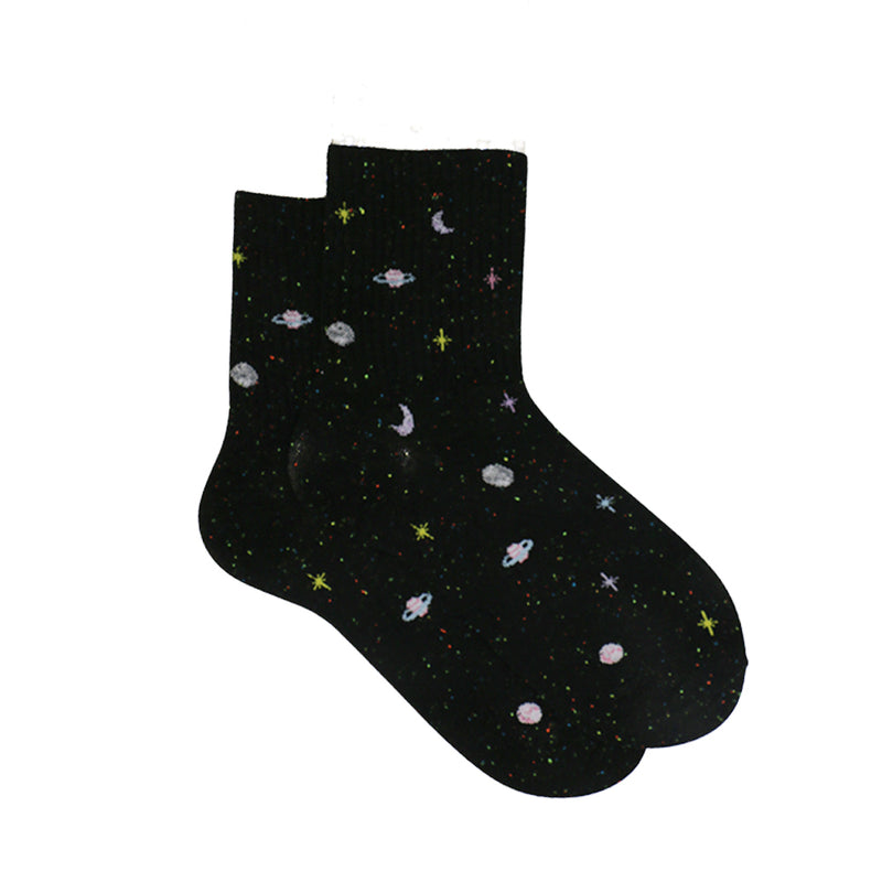 SPIRALING INTO THE GALAXY SOCKS