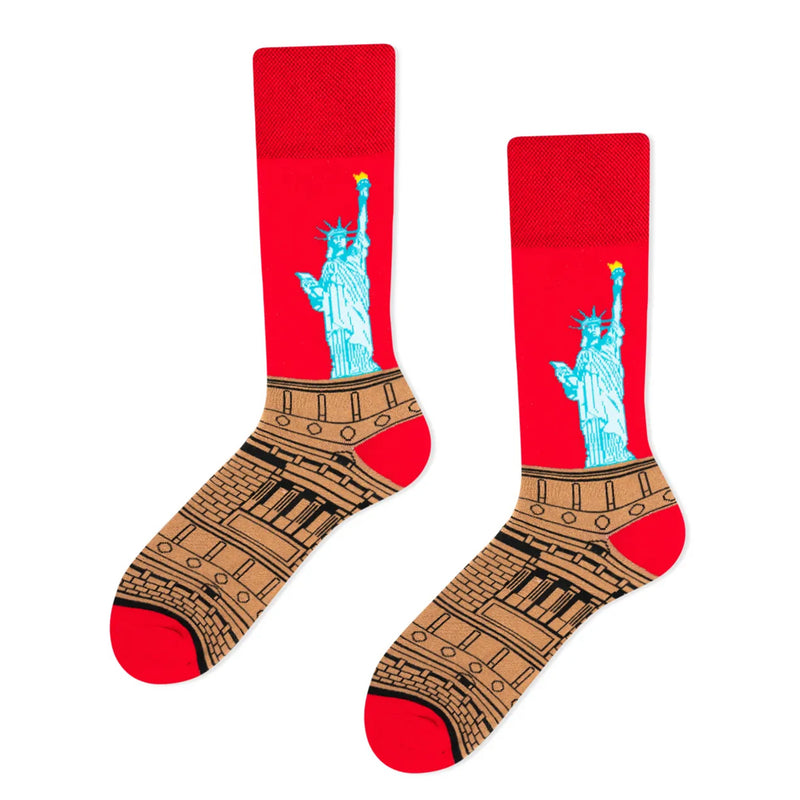 STATUE OF LIBERTY SOCKS