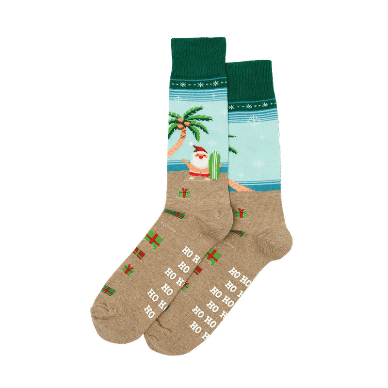 SURFING SANTA SOCKS