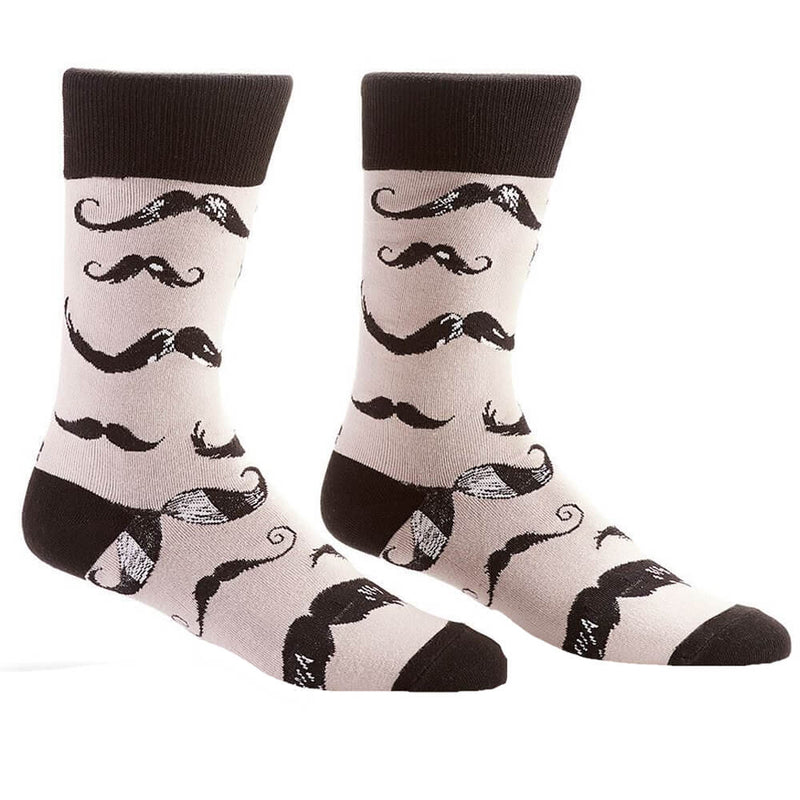 SOPHISTICATED MUSTACHE SOCKS