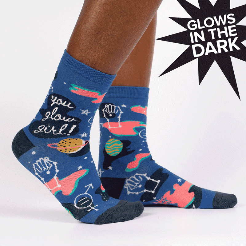 YOU GLOW GIRL SOCKS