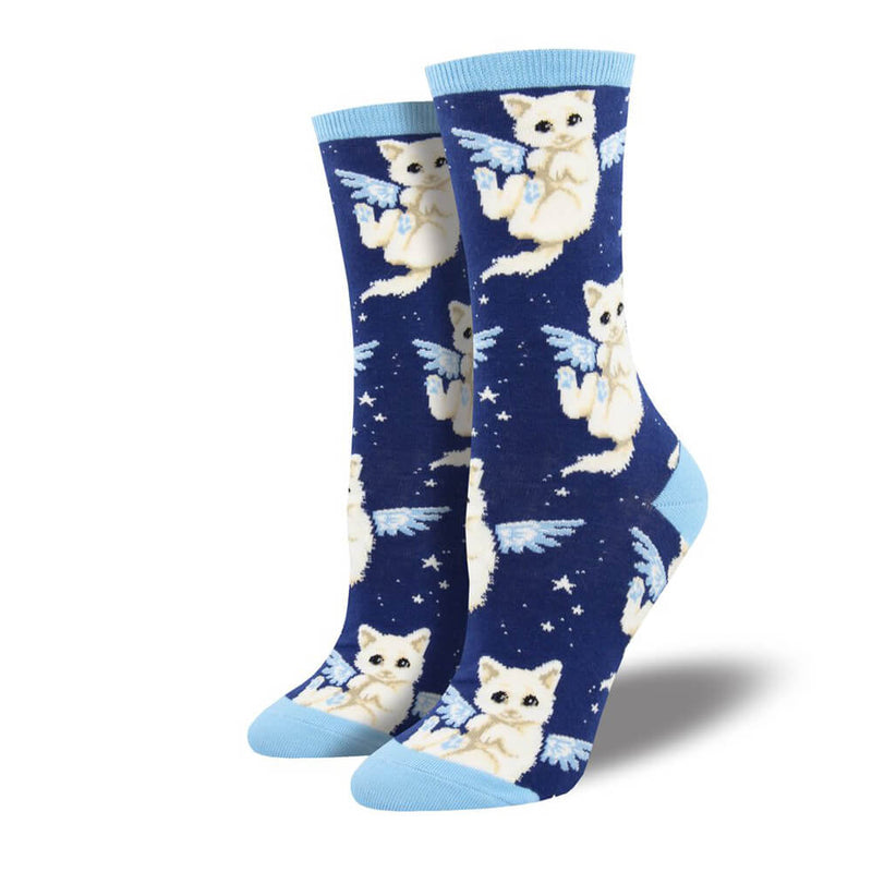 PURRFECT ANGEL SOCKS