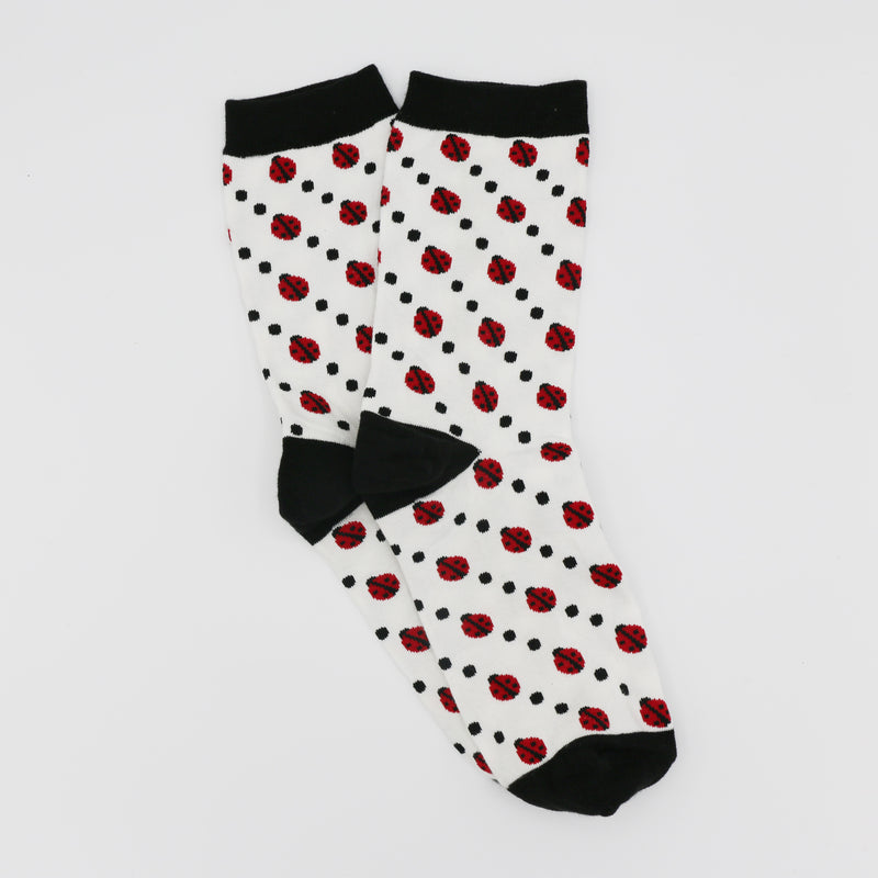 LADY BUG SOCKS