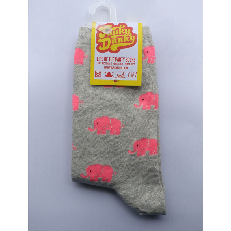 NEON ELEPHANT SOCKS