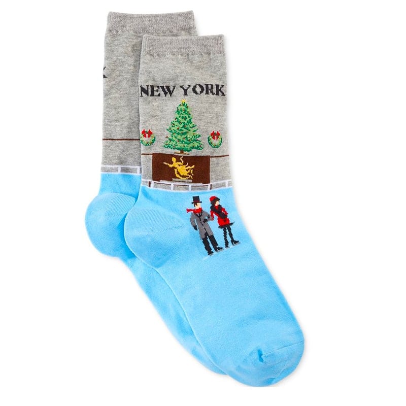 NEW YORK HOLIDAY SOCKS