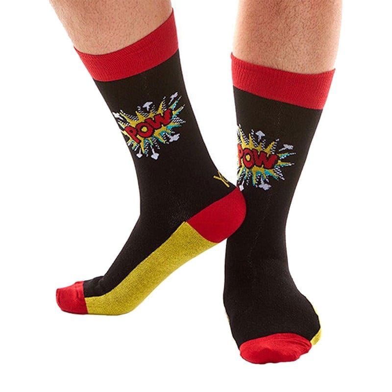 POW SUPERHERO SOCKS