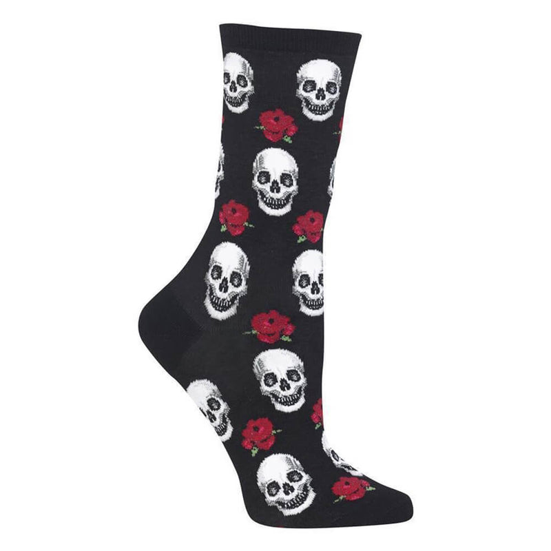 ROSE SKULL SOCKS