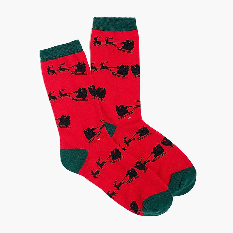 SANTA IN THE SKY SOCKS