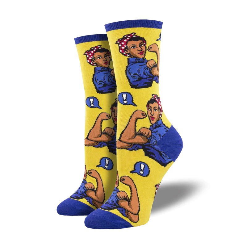 ROSIE THE RIVETER SOCKS