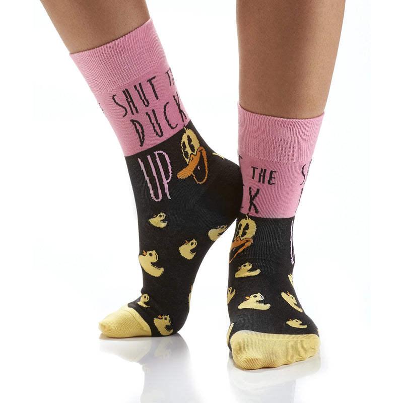 SHUT THE DUCK UP SOCKS