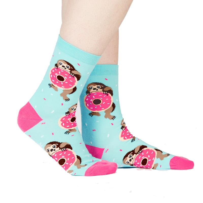 SLOTH DONUT SOCKS